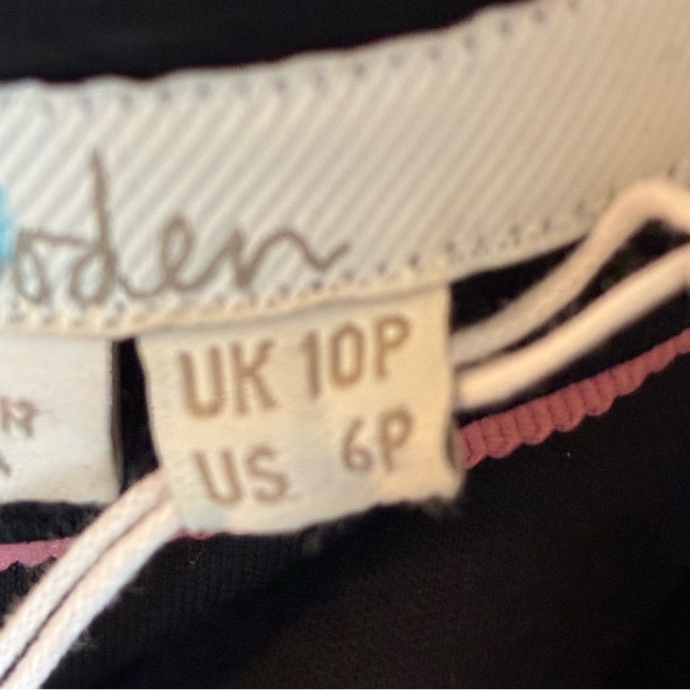 BODEN Matilda Crystal Embellished Black Dress- 6P - Picture 12 of 16